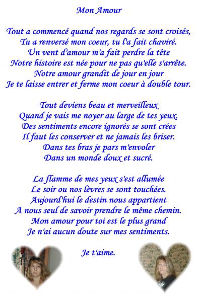 pour mon ange